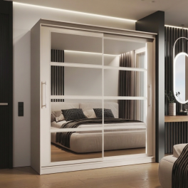 Шкаф-купе "Элегант" №8 2 м с зеркалом Шкаф-купе "Элегант" №8 2 м с зеркалом