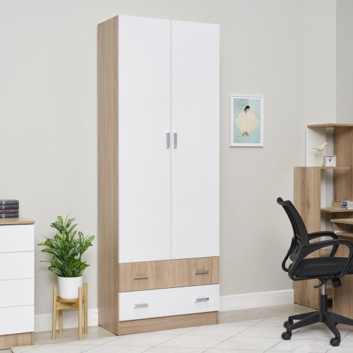 Шкаф 2-х дверный "Мартина" 800 с ящиками Шкаф 2-х дверный "Мартина" 800 с ящиками